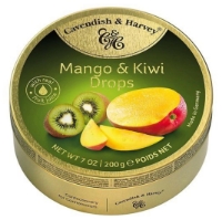 Kẹo Hộp Thiếc Đức Cavendish Harvey Xoài Kiwi Mango & Kiwi